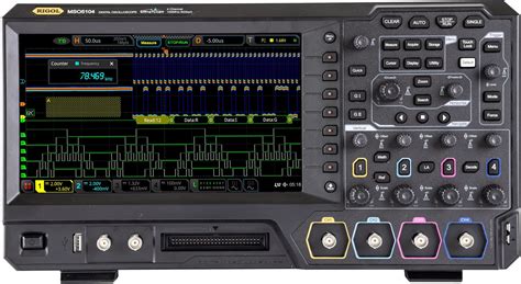 Rigol MSO5104 100 MHz Mixed Signal Oscilloscope with 4 Analog Channels ...