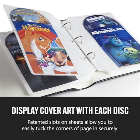 Buy Bellagio-Italia DVD Storage Binder, Classic Set - Stores DVD Cover ...