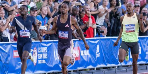 Quincy Hall Paces Gamecocks at USA Track & Field Olympic Trials