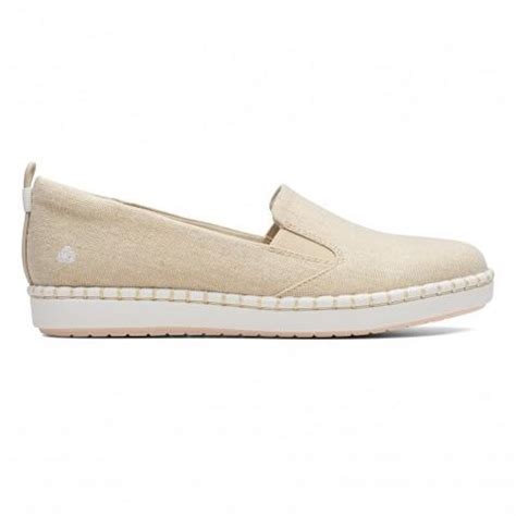 Buy Clarks Step Glow Slip Soft Gold for Women Online | Clarks Shoes India