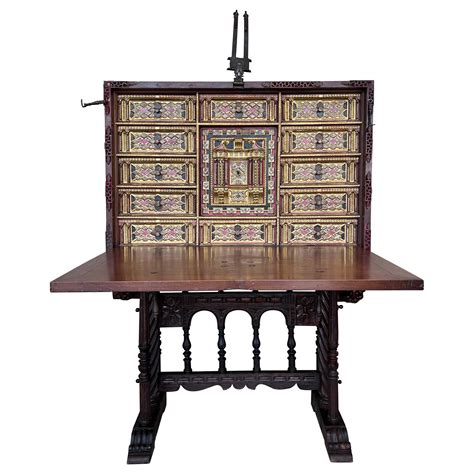 Important Spanish "Bargueño" Cabinet of the 17th Century For Sale at ...