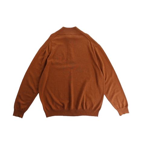 【OTSU】JOS A BANK 100% pima cotton half zip knit sweater -8863- | cv