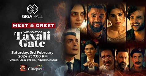 Meet n Greet with the "Taxali Gate" Movie Cast, GIGA MALL Islamabad, 3 ...