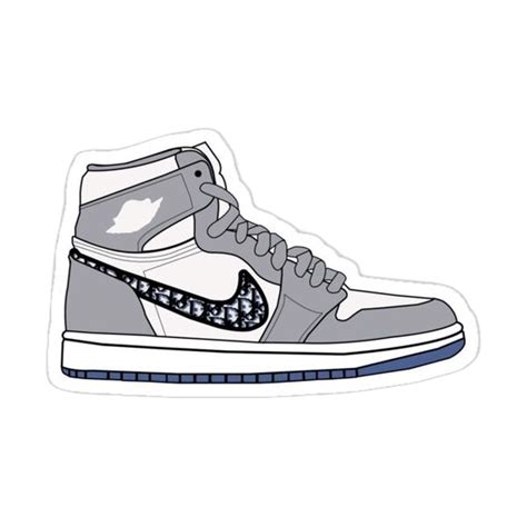 Nike Sneaker Sticker | Stickerfever.in