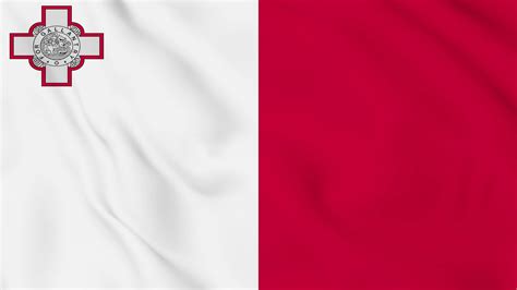 Malta flag animated 4k. 25313652 Stock Video at Vecteezy