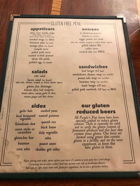 People's Pint - Greenfield Massachusetts Restaurant - HappyCow
