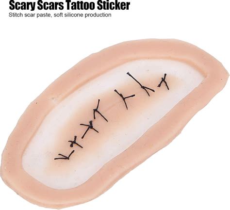 YUYTE 3D Scars Tattoo Sticker, Realistic Fake Bloody | Ubuy India