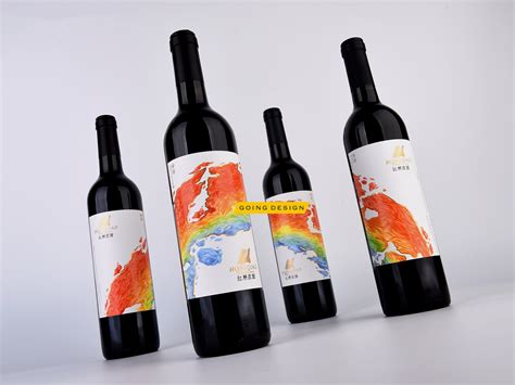 甘肃张掖红桥葡萄庄园品牌重塑及红酒产品包装_古一设计-站酷ZCOOL