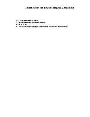 Ptu Degree Certificate Download - Fill Online, Printable, Fillable ...