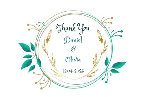 Wedding Label Templates