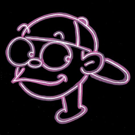 「NEON RED」 ILLUSTRATION 作品 | SUGINO YU ART WORKS