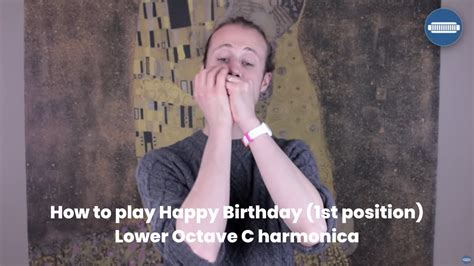 How to play Happy Birthday (1st position) Lower Octave C harmonica ...