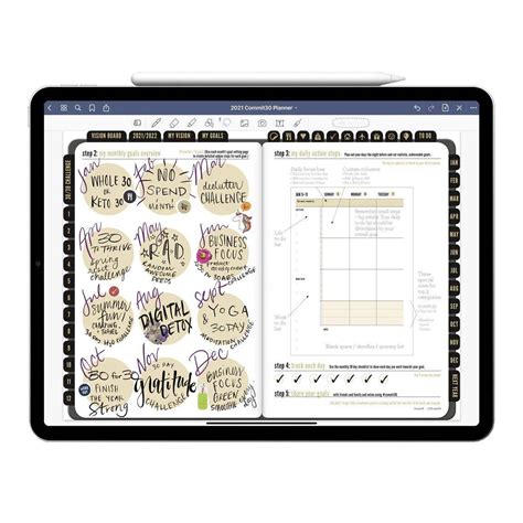 2026 Digital Planner for iPad & GoodNotes - Commit30