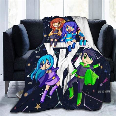 Buy The Krew Its-Funneh Protagonists Poster Blankets Super Soft Warm ...