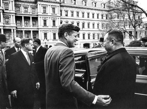 JFK Meets with the King of Laos at the White House 1963 - Photographs