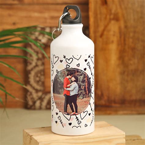 Personalised Couple Water Bottle - cakegift.in