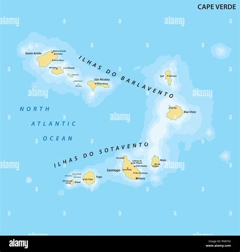 Cape verde islands africa Stock Vector Images - Alamy