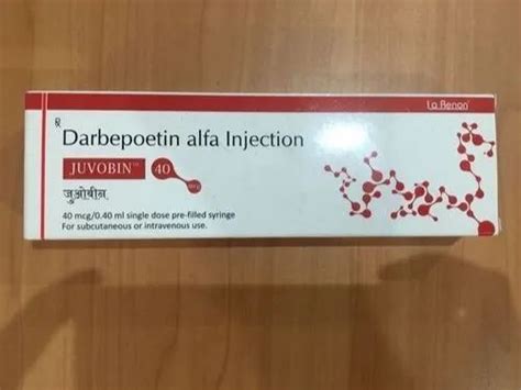 Nephrology Medicine - Juvobin 40 Injection Wholesaler from Gurgaon