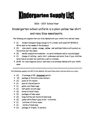 Fillable Online Kindergarten - SchoolRack Fax Email Print - pdfFiller