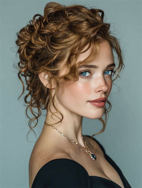 Image result for Curly Prom Hair Tutorials