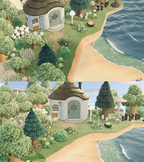acnh landscaping ideas