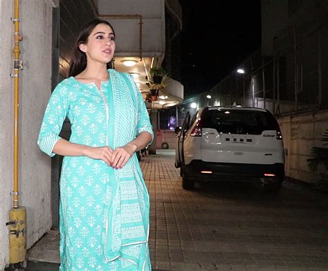 In pics: Sara Ali Khan looks elegant in traditional wear