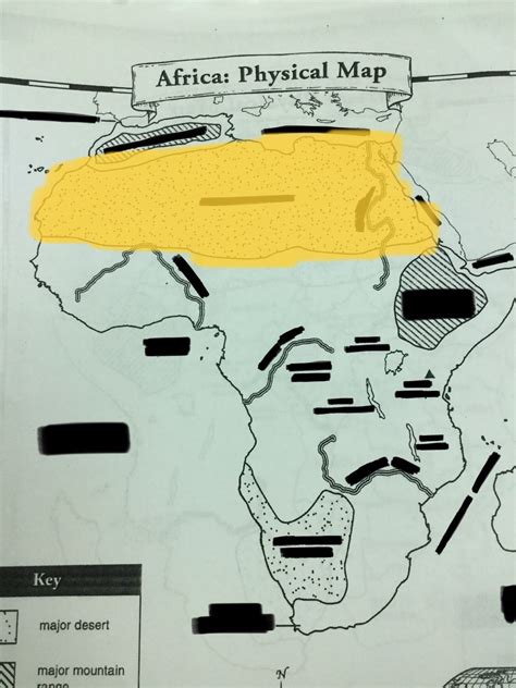 africa: physical Flashcards | Memorang