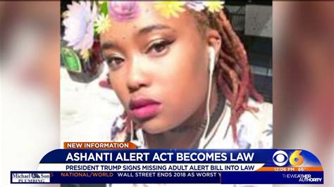 President Trump signs Ashanti Alert Act into law