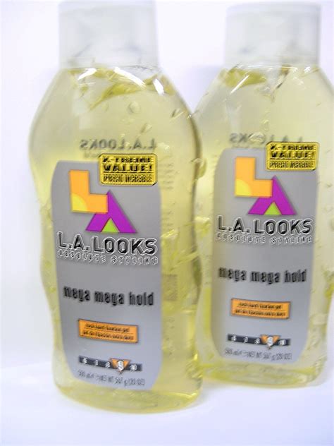 La Looks Gel #9 Mega Mega 20 Ounce (Yellow) (591ml) (2 Pack) | Gel ...