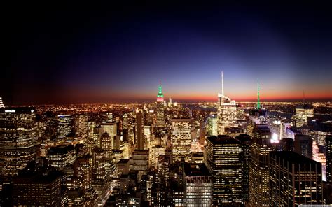 4k New York Night Wallpapers - Wallpaper Cave