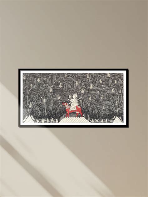 Buy Meladi Mata's Avatar: Mata ni Pachedi | Folk art For sale