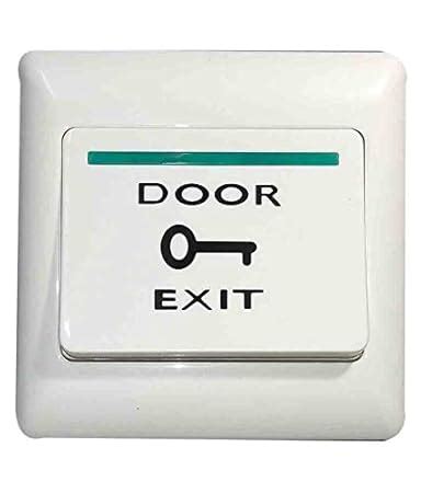 (PSW-44) Plastic 3" x 3" Door Exit Push Release Button Switch for ...