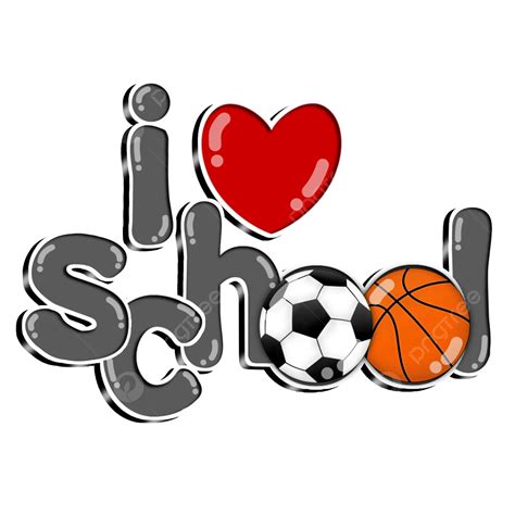 I Love School, Lettering, Hand Lettering, Love PNG Transparent Clipart ...
