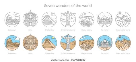 7 Wonders of the World Animated 的图像结果