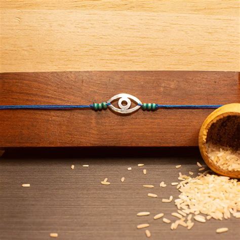 Evil Eye Sterling Silver Rakhi – GoneCase