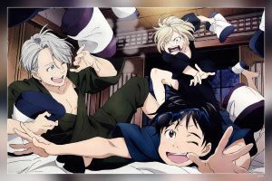 Anime Yuri On Ice Viktor Nikiforov Yuri Matte Finish Poster Paper Print ...