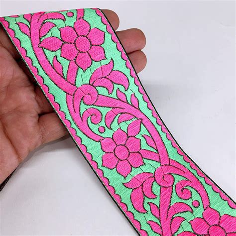 Lami 9 Meter Pink Flower Design Banarasi Saree, Banarasi Saree Lace ...