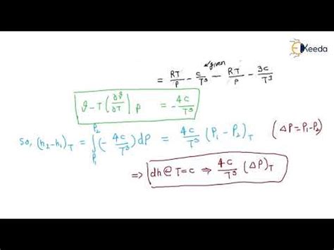Numerical(3) hfg of a Substance from The p-v-T Data -Thermodynamic ...