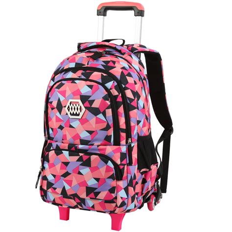 Rolling Backpack for Girls Wheeled Backpack Adorable India | Ubuy