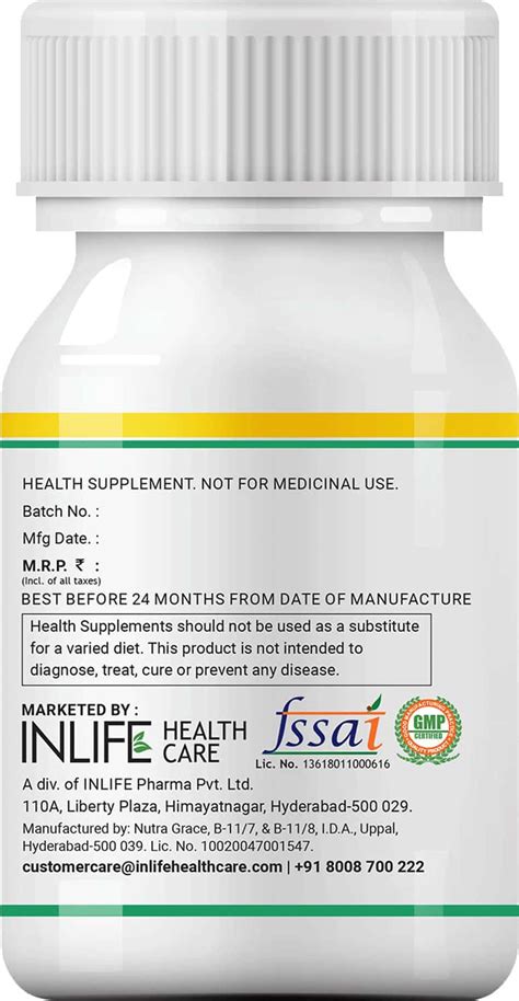 Buy INLIFE HING OIL CAPSULE DIGESTION SUPPORT WEIGHT MANAGEMENT FOR MEN ...