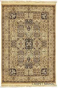 Buy Carpet Mahal New Look Kashmiri Silk Branded Carpet Persian Design ...