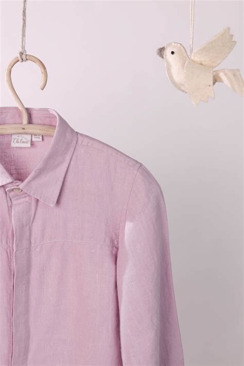 Buy Horizontal Dart Shirt | Boys Linen Shirt | Chi Linen