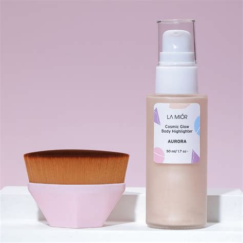 Body Glow Combo - Highlighter & Brush – La Mior