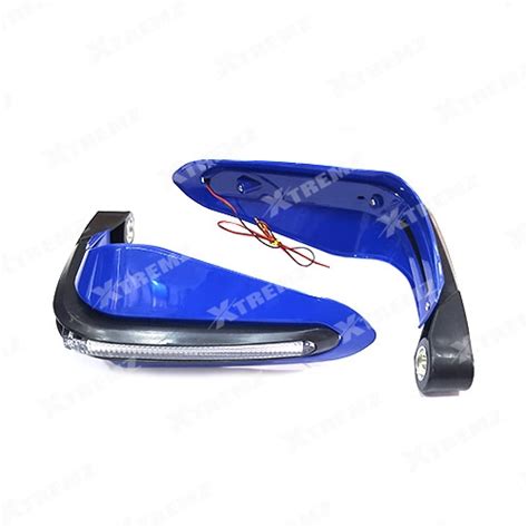 Erodian ER01 DRL Hand Guards For Universal Bikes - Blue color