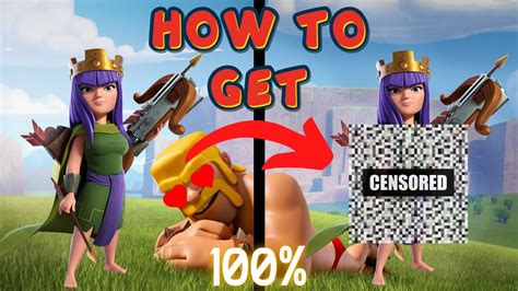 HOW TO GET THE ARCHER QUEEN NAKED IN CLASH OF CLANS - YouTube