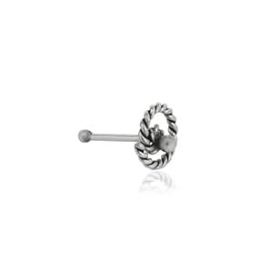 Buy SILVIYA 925 Sterling Silver Spiral Nose Pin | Gift for Every ...