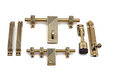 Zorba Enhance Your Doors With Kit in Antique Brass Finish - Standard ...