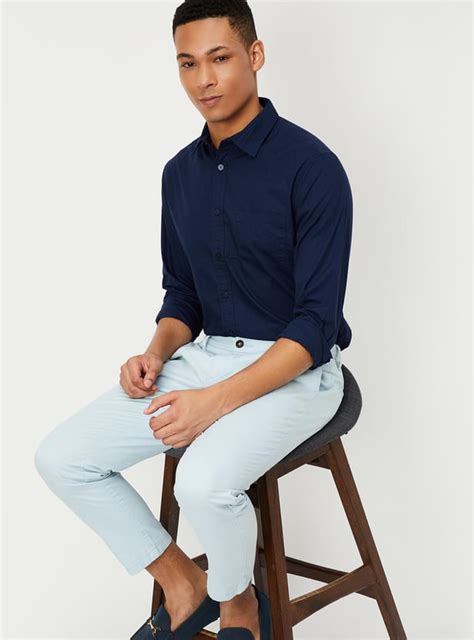 Buy Men Slim Fit Smart Casual Shirt Online at just Rs. 699.0 ...