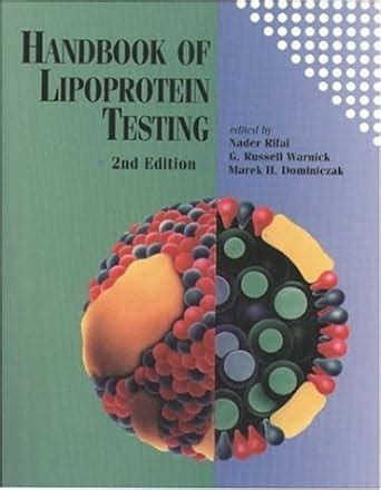 Buy Handbook of Lipoprotein Testing Book Online at Low Prices in India ...