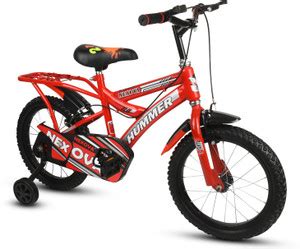 VK BIKES BICYCLE 16T HUMMER (RED) FOR 4 TO 6 YEAR KIDS 16 T BMX Cycle ...